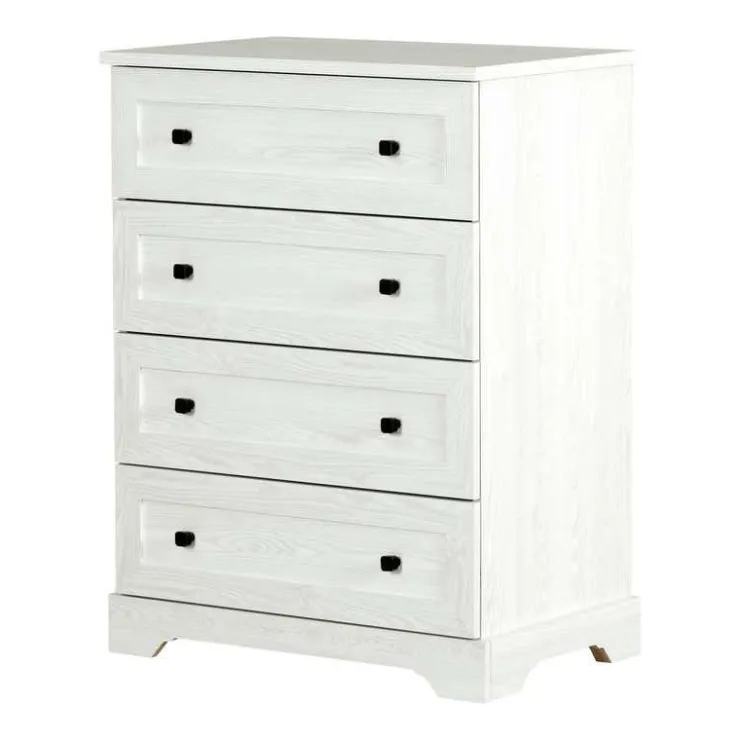 Meubles South Shore 4-Drawer Chest - South Shore White Outlet