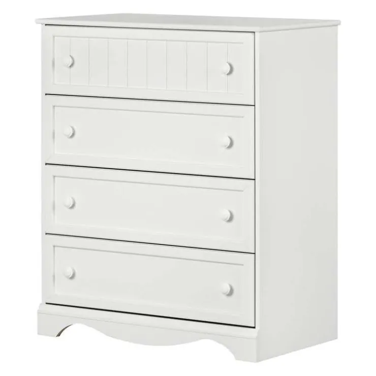 Meubles South Shore 4-Drawer Chest - South Shore PURE WHITE Best