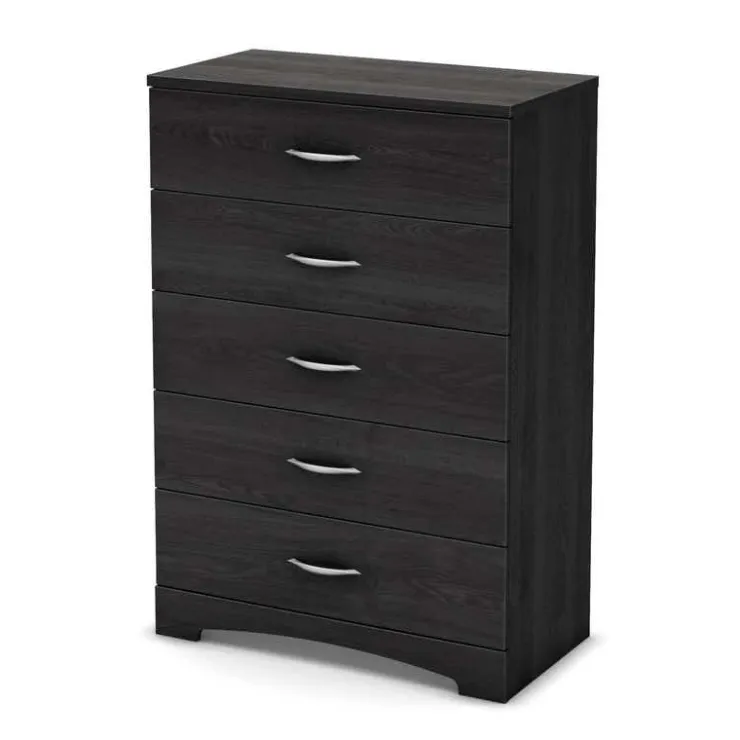 Meubles South Shore 5-Drawer Chest - South Shore GRAY OAK Clearance