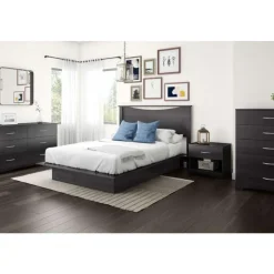 Meubles South Shore 5-Drawer Chest - South Shore GRAY OAK Clearance