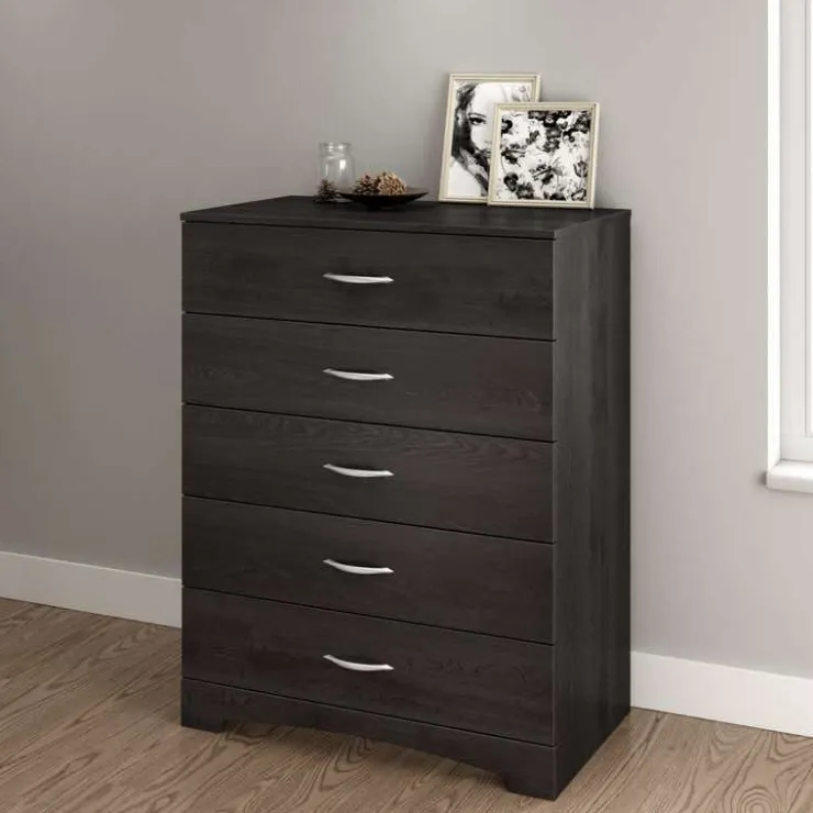 Meubles South Shore 5-Drawer Chest - South Shore GRAY OAK Clearance