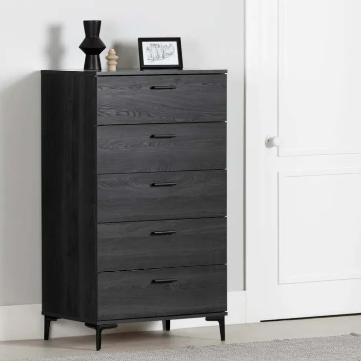 Meubles South Shore 5-Drawer Chest - South Shore Gray Oak Discount