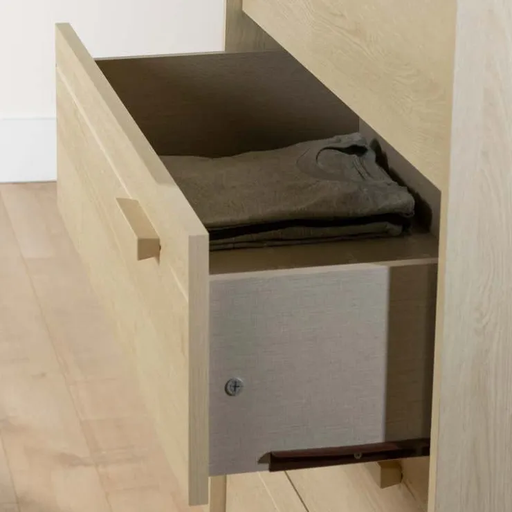 Meubles South Shore 5-Drawer Chest - South Shore Bleached Oak Discount