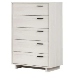 Meubles South Shore 5-Drawer Chest - South Shore WINTER OAK Discount