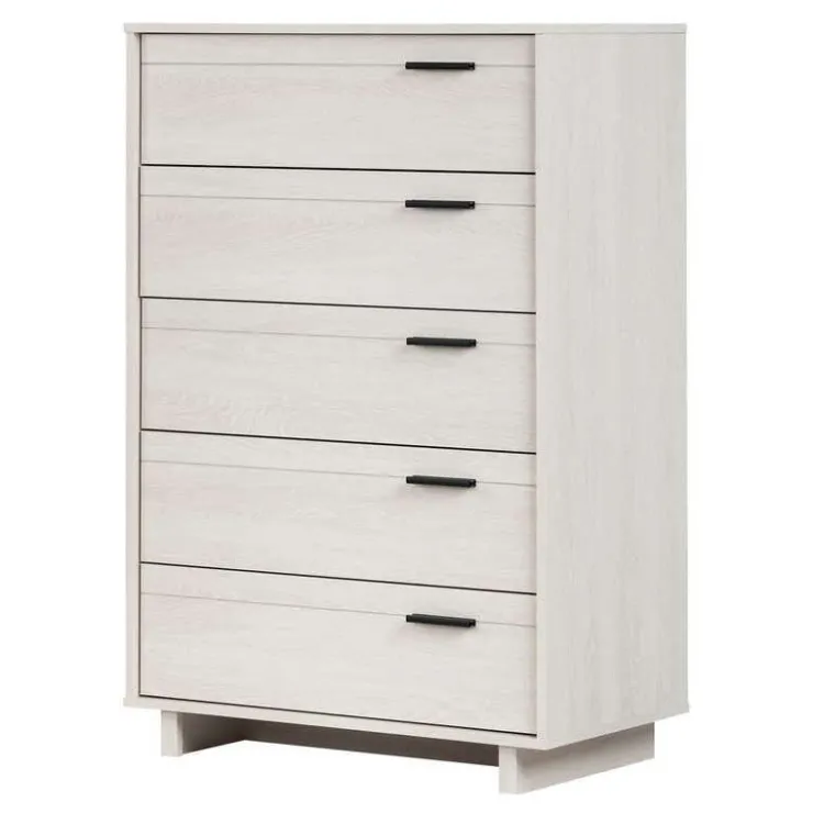 Meubles South Shore 5-Drawer Chest - South Shore WINTER OAK Discount