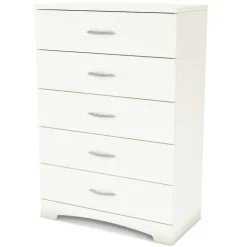 Meubles South Shore 5-Drawer Chest - South Shore PURE WHITE Online
