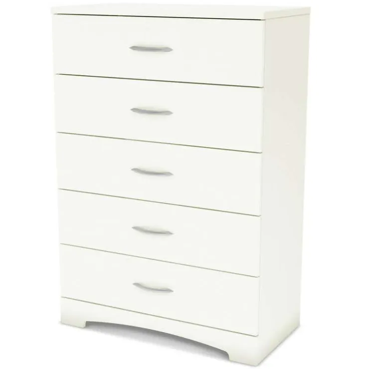 Meubles South Shore 5-Drawer Chest - South Shore PURE WHITE Online