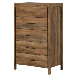 Meubles South Shore 5-Drawer Chest - South Shore Natural Mango Discount