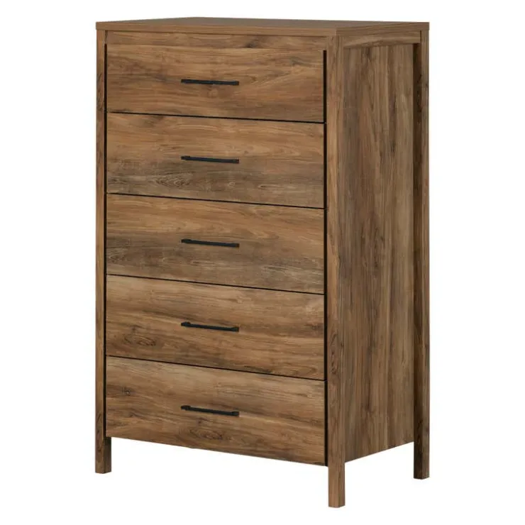 Meubles South Shore 5-Drawer Chest - South Shore Natural Mango Discount