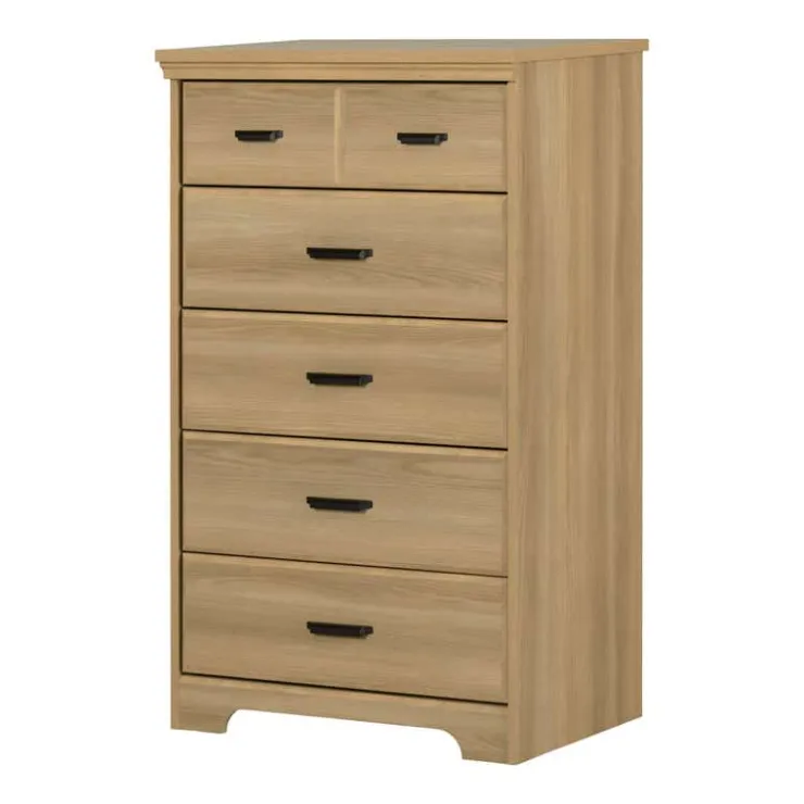 Meubles South Shore 5-Drawer Chest - South Shore Natural Ash Hot