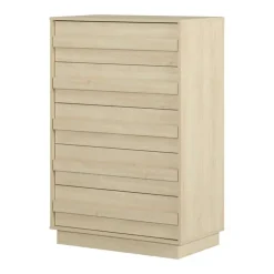 Meubles South Shore 5-Drawer Chest - South Shore Whitewashed Oak Online