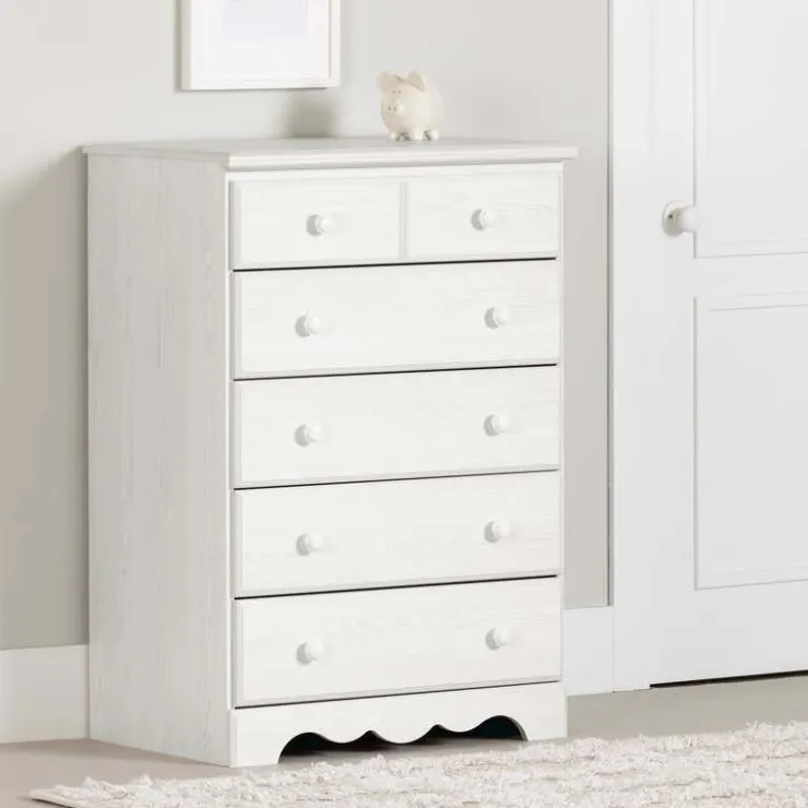 Meubles South Shore 5-Drawer Chest - South Shore White Pine Online