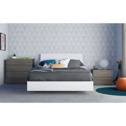Nexera 4-Drawer Chest, Bark Grey Online