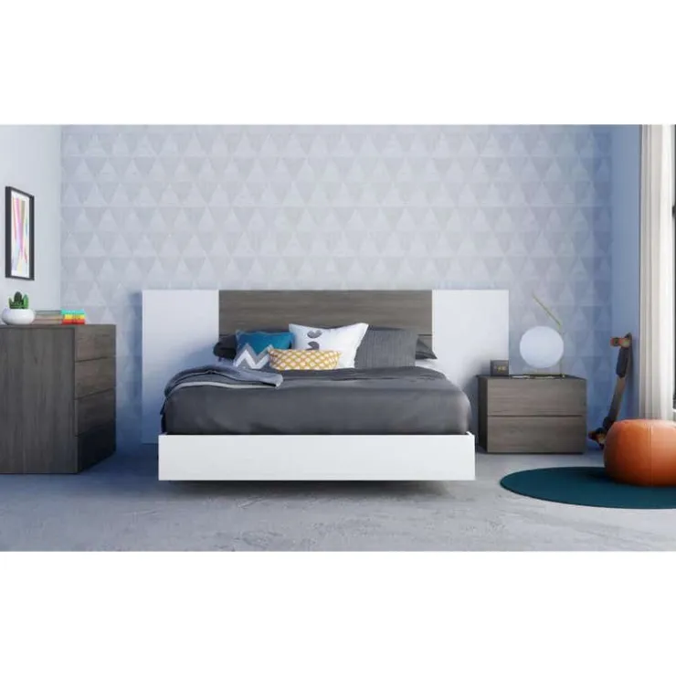 Nexera 4-Drawer Chest, Bark Grey Online