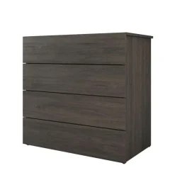 Nexera 4-Drawer Chest, Bark Grey Online