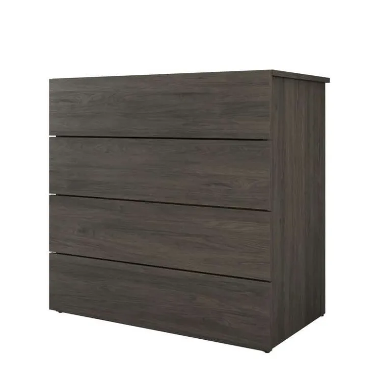 Nexera 4-Drawer Chest, Bark Grey Online