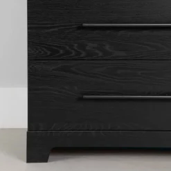 Meubles South Shore 5-Drawer Chest Dresser - South Shore Black Oak Discount