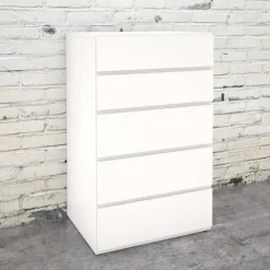 Nexera 5-Drawer Chest, White New