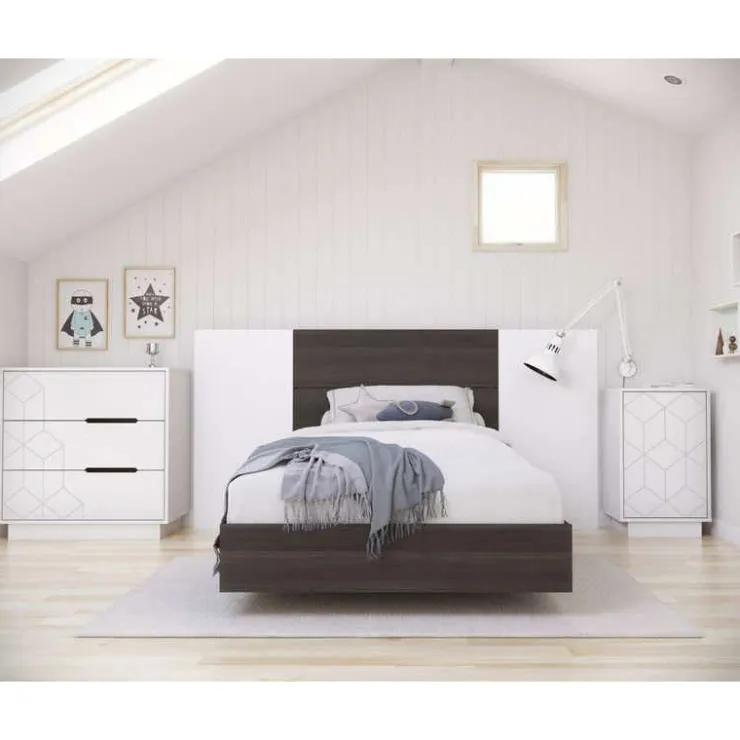 Nexera 3-Drawer Chest, - White Sale