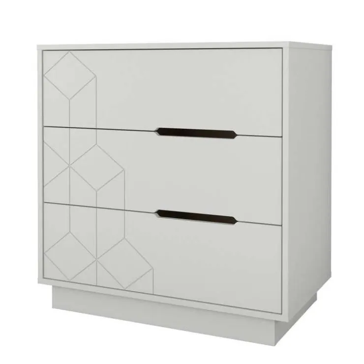 Nexera 3-Drawer Chest, - White Sale