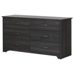 Meubles South Shore 6-Drawer Double Dresser - South Shore Gray Oak Online