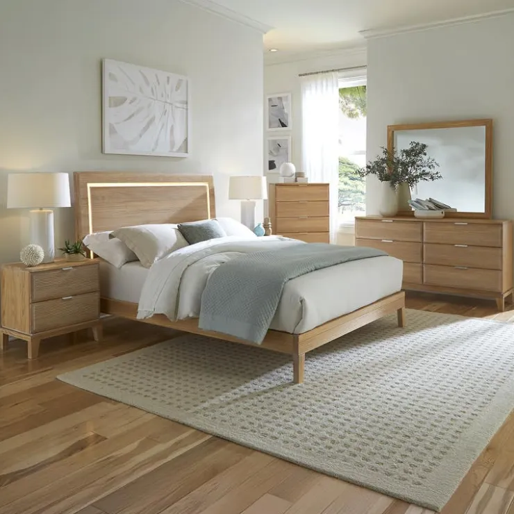 6-Drawer Dresser Natural Clearance