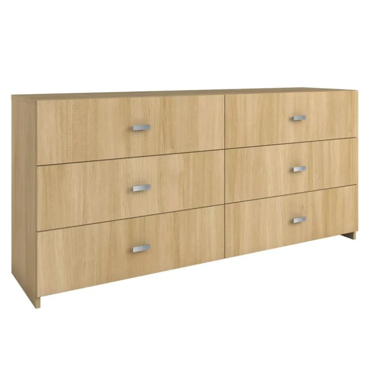 SUA-V 6-Drawer Dresser - Natural Sale