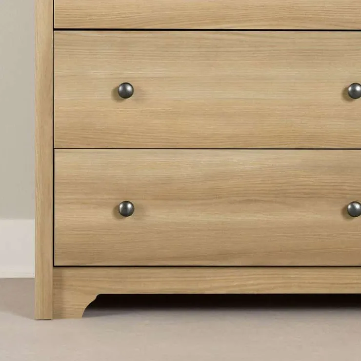 Meubles South Shore 6-Drawer Dresser - South Shore Natural Ash Clearance