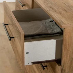 Meubles South Shore 6-Drawer Dresser - South Shore Natural Mango Wood