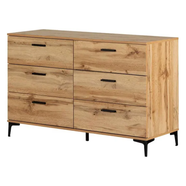 Meubles South Shore 6-Drawer Dresser - South Shore Nordik Oak Sale
