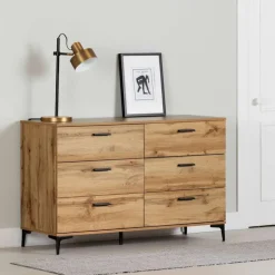 Meubles South Shore 6-Drawer Dresser - South Shore Nordik Oak Sale