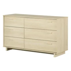 Meubles South Shore 6-Drawer Dresser - South Shore Bleached Oak Hot