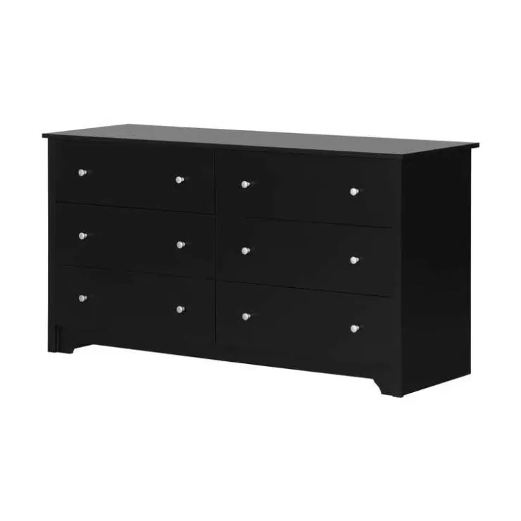 Meubles South Shore 6-Drawer Dresser - South Shore Pure Black Online