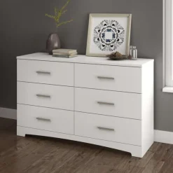 Meubles South Shore 6-Drawer Dresser - South Shore PURE WHITE Best