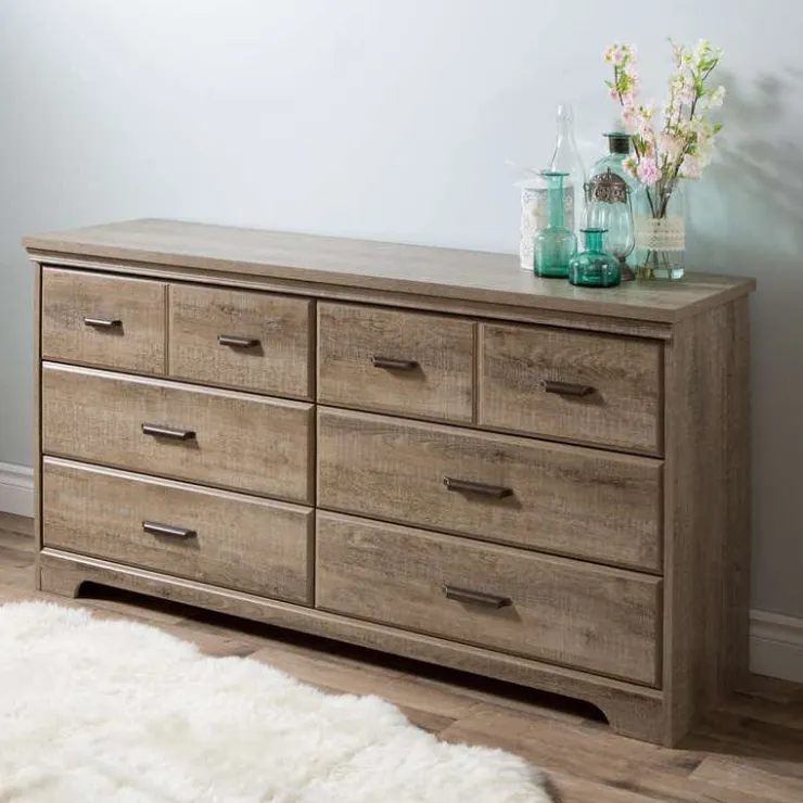Meubles South Shore 6-Drawer Dresser - South Shore BROWN Sale