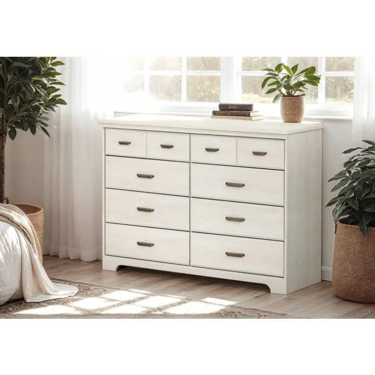 Meubles South Shore 8-Drawer Dresser - South Shore White