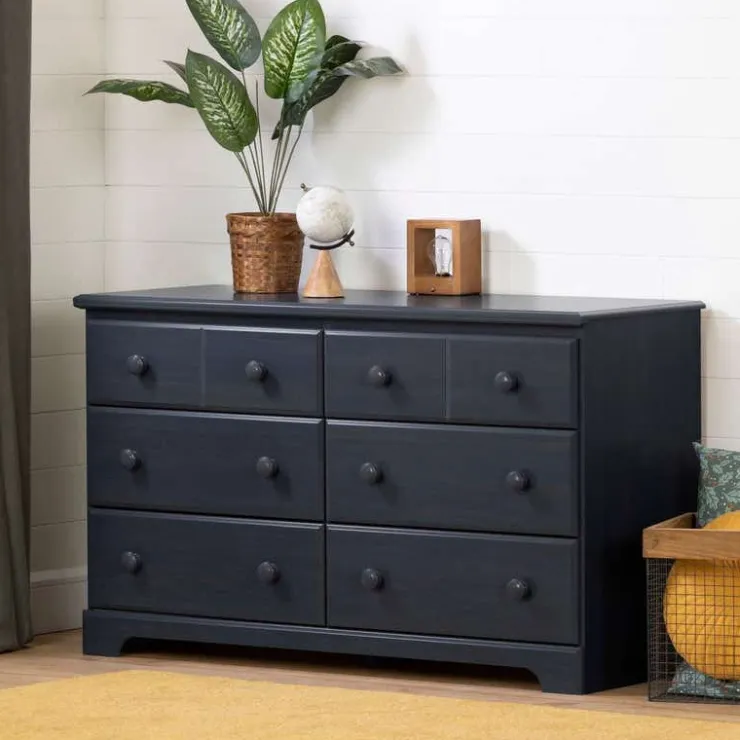 Meubles South Shore 6-Drawer Dresser - South Shore BLUEBERRY Best