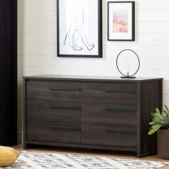 Meubles South Shore 6-Drawer Dresser - South Shore GRAY OAK Outlet