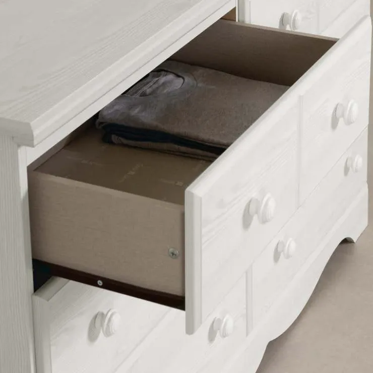 Meubles South Shore 6-Drawer Dresser - South Shore White Pine