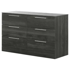 Meubles South Shore 6-Drawer Dresser - South Shore GRAY OAK Discount