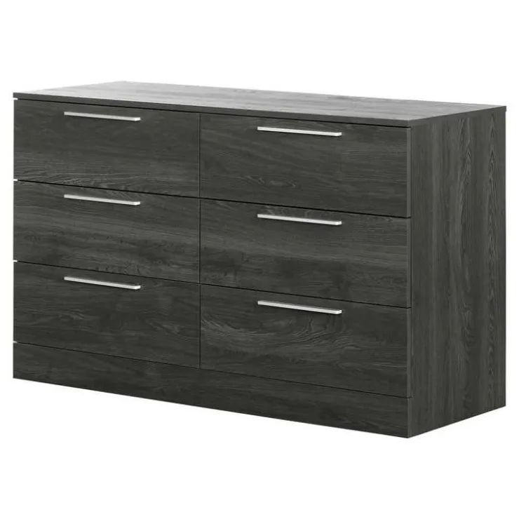 Meubles South Shore 6-Drawer Dresser - South Shore GRAY OAK Discount
