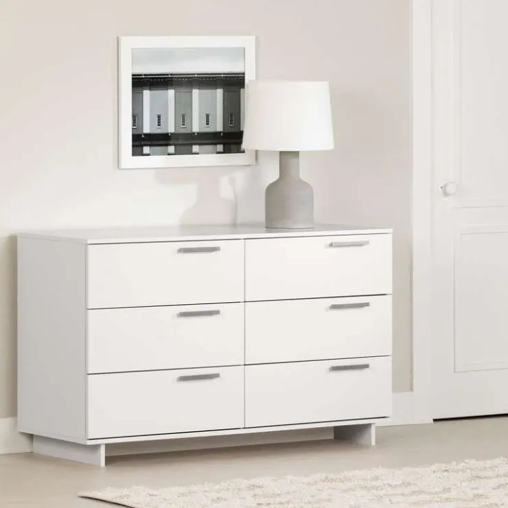 Meubles South Shore 6-Drawer Dresser - South Shore Pure White Sale