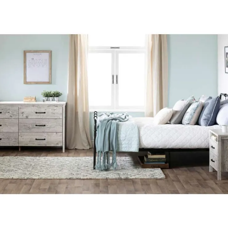 Meubles South Shore 6-Drawer Dresser - South Shore SEASIDE PINE