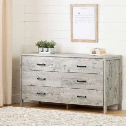 Meubles South Shore 6-Drawer Dresser - South Shore SEASIDE PINE
