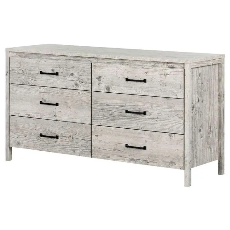 Meubles South Shore 6-Drawer Dresser - South Shore SEASIDE PINE