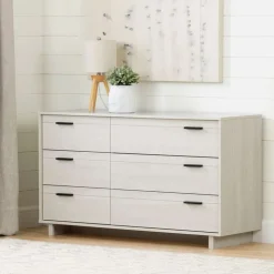Meubles South Shore 6-Drawer Dresser - South Shore WINTER OAK Best