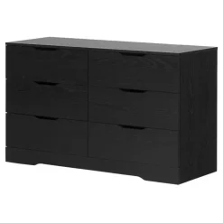 Meubles South Shore 6-Drawer Dresser - South Shore Black Oak Online