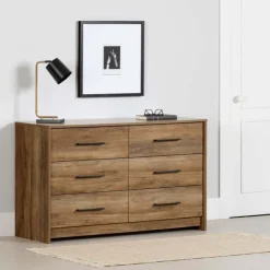 Meubles South Shore 6-Drawer Dresser - South Shore Natural Mango Sale
