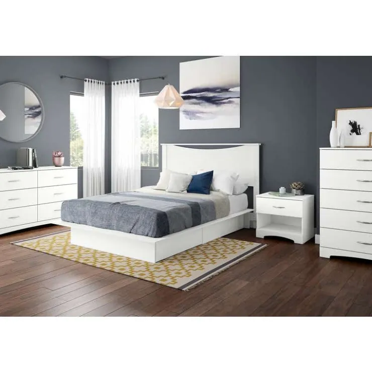 Meubles South Shore 6-Drawer Dresser - South Shore PURE WHITE New