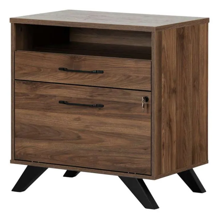Meubles South Shore 2-Drawer File Cabinet - South Shore Brown Best